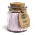 Soy Pot of Fragnance Candle - Violet